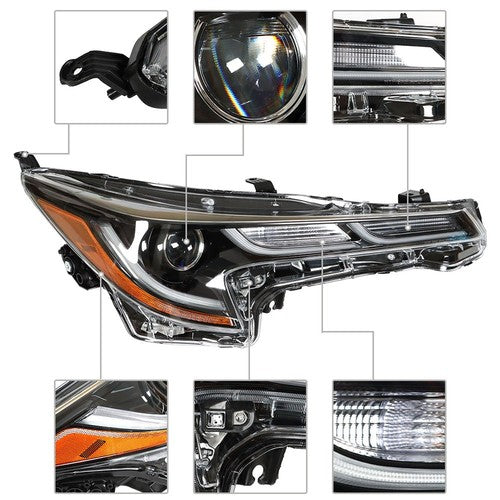 Solid Spare Headlight Headlamp Fit For Toyota Corolla 2020-2021 Left & Right Side LH RH