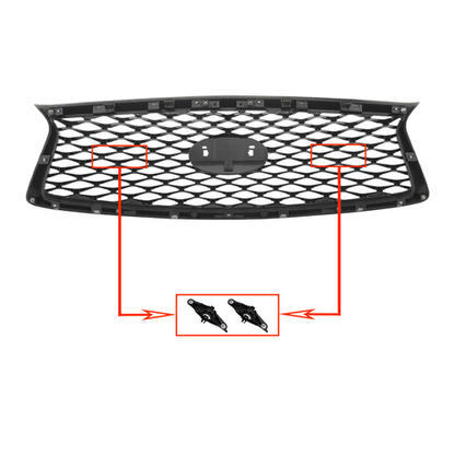For 2018-2023 Infiniti Q50 Front Bumper Grille With Camera Hole F23106HH0C