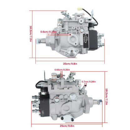 Solid Spare 196000-5020 For Caterpillar 3044C 252B 262B 246C 236B2 252B2 Fuel Injection Pump