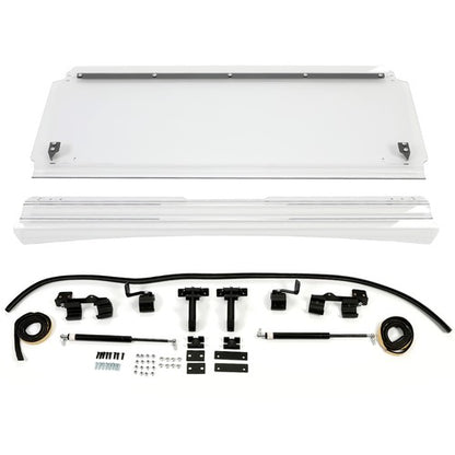 Solid Spare For CFMOTO UForce 1000 2019-2026 Front Vented Full Clear Flip Windshield