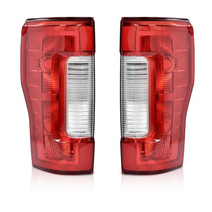 Solid Spare Tail Lights Brake Lamps Left+Right Side Fit For 17-19 Ford F250 F350 Super Duty