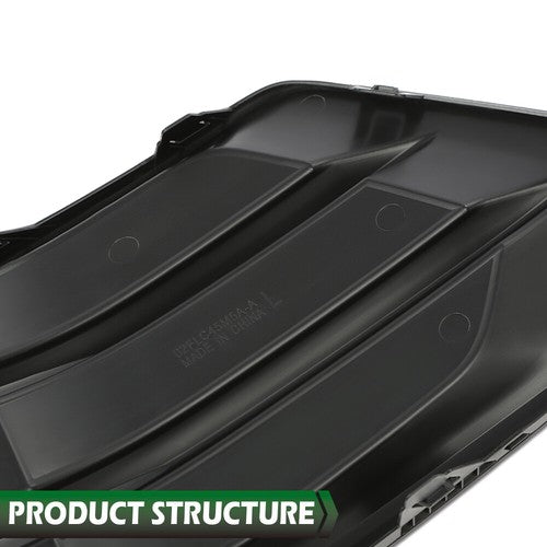 Solid Spare Front Bumper Insert Fog Light Cover Left+Right Fit For 2017-2022 Chevrolet Trax