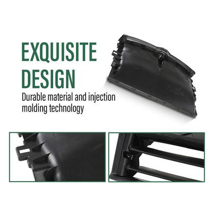 Solid Spare Fit For 2017-2020 Tesla Model 3 Radiator Active Grill Shutter Assembly W/O Motor