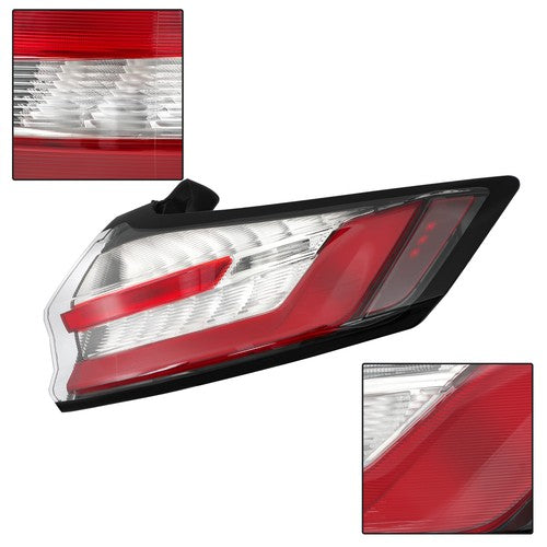 Solid Spare Right Tail Light For Ford Edge SE SEL 2019 2020 2021-2023 Lamp RH LED Red Rear
