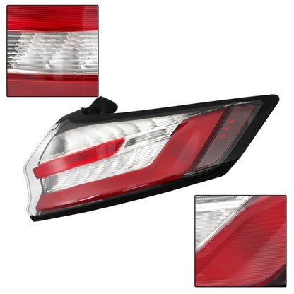Solid Spare Right Tail Light For Ford Edge SE SEL 2019 2020 2021-2023 Lamp RH LED Red Rear