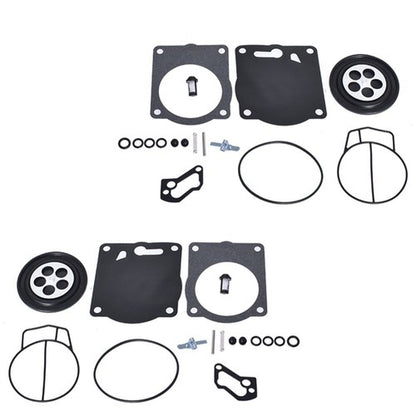 Solid Spare 2X Carburetor Rebuild Kit for SeaDoo 951 Dual SBNI GSX GTX RX XP LRV LTD
