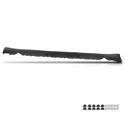 Solid Spare Fit For 2017-2022 Tesla Model 3 Left Side Skirt Molding Rocker Lower Cover