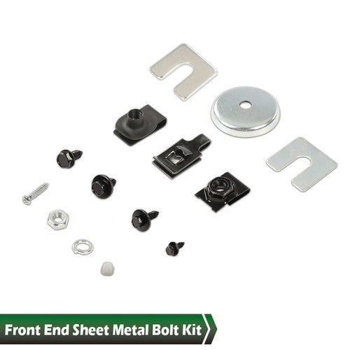 Solid Spare Front End Sheet Metal Bolt Kit Fit For 64-1976 GM A Body Chevy Buick Oldsmobile