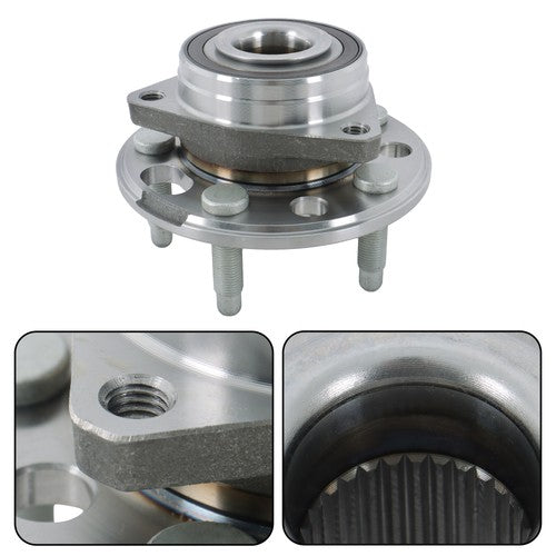 Solid Spare For Chevy Equinox Buick Regal GMC Terrain 2 Pcs Front Wheel Bearing Hubs 513288