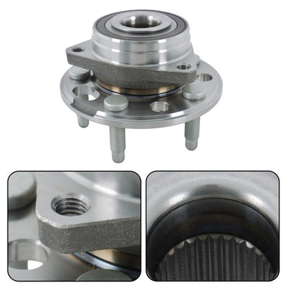 Solid Spare For Chevy Equinox Buick Regal GMC Terrain 2 Pcs Front Wheel Bearing Hubs 513288