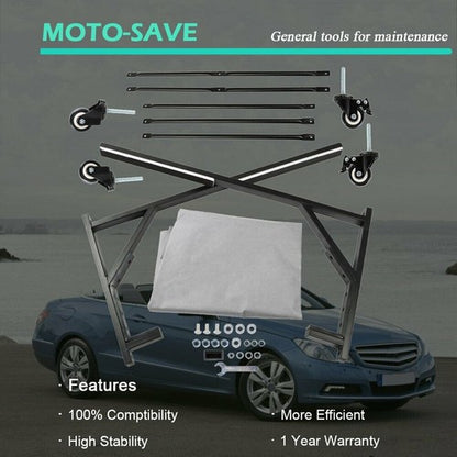 Solid Spare For Mercedes 560SL Hardtop Stand Trolley Cart Rack and Hard Top Dust Cover