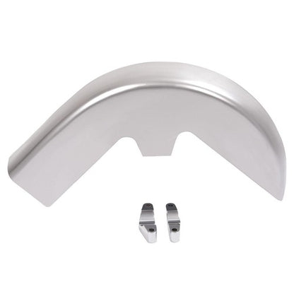 Solid Spare Touring Bagger Softail Electra 26\" Wheel Wrap Front Fender For Harley Davidson