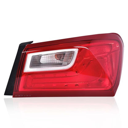 Solid Spare Fit For 16-20 Chevy Malibu Tail Light Lamp Outer Replacement Passenger Side