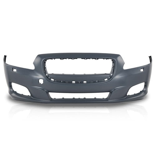 Solid Spare Front Bumper Cover Fit For 11-15 Jaguar XJR XJ w/o Paking Aid Sensor Hole