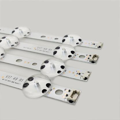LED strips For LG 49''V17 ART3 49UV340C-UB 49UJ6500-UB 6916L-2863A 6916L-2862A