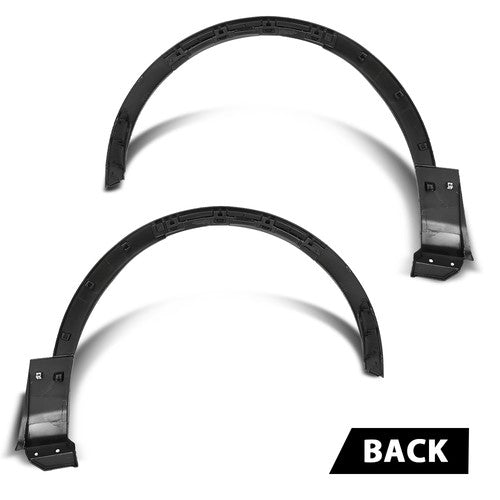 Solid Spare Front Left+Right Fender Flare Wheel Arch Molding Fit For 2016-2019 Ford Explorer