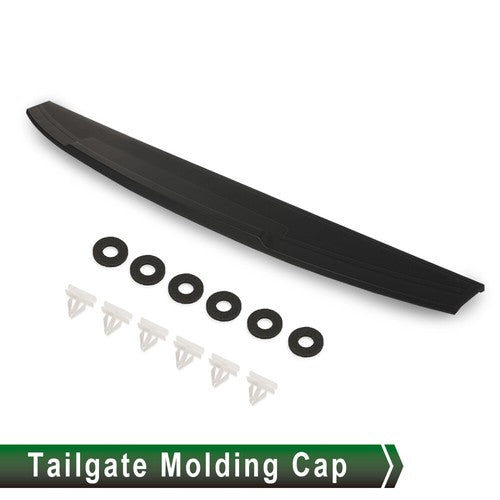 Solid Spare Tailgate Molding Cap Protector Fit For 2019-2022 Chevy Silverado/GMC Sierra 1500