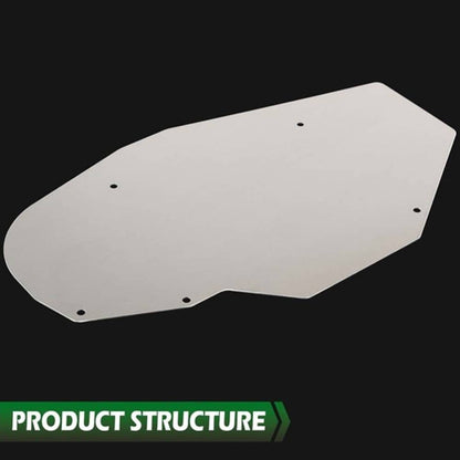 Solid Spare NEW FIT FOR 1973-1977 GM A BODY FIREWALL A/C & HEATER DELETE PANEL PLATE SILVER