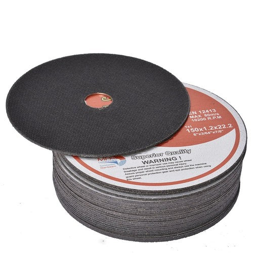 Solid Spare 25 Pack Cutting Discs 6"x.045"x7/8" Cut-off Wheel - Metal & Stainless Steel