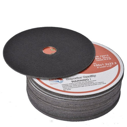 Solid Spare 25 Pack Cutting Discs 6"x.045"x7/8" Cut-off Wheel - Metal & Stainless Steel