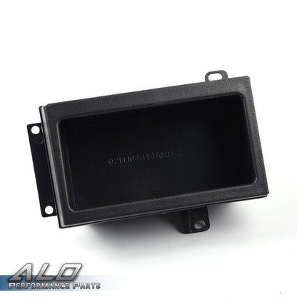 Solid Spare Fit For 88-94 Chevy GMC Trucks Pocket Radio Dash Bezel Kit Mount Trim Black