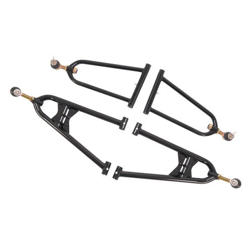 Solid Spare Fully Front Extended A Arms +2 +1 For Yamaha Raptor 700 700R 2006-2017 Chrome