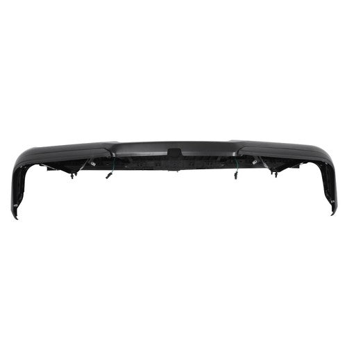 Solid Spare Black Metal Rear Bumper w/o Air Vent&Radar Hole Compatible For Ram 1500 2019-23