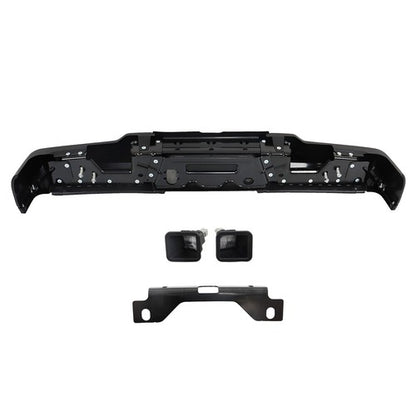 Solid Spare For Ford F250 F350 2017-2022 New Rear Step Bumper Super Duty w/o Sensor Holes