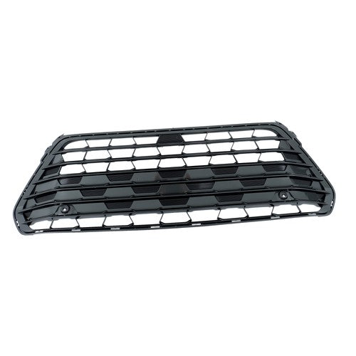 Solid Spare Lower Bumper Grille Dark Gray With Sensor Holes For Toyota Grand Highlander 2024