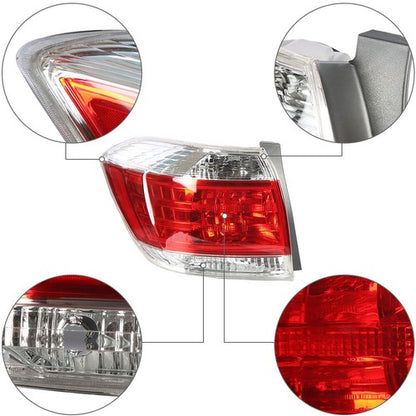 Solid Spare Tail Light Lamp Assembly 815600E070 Left Side For 2011-2013 Toyota Highlander