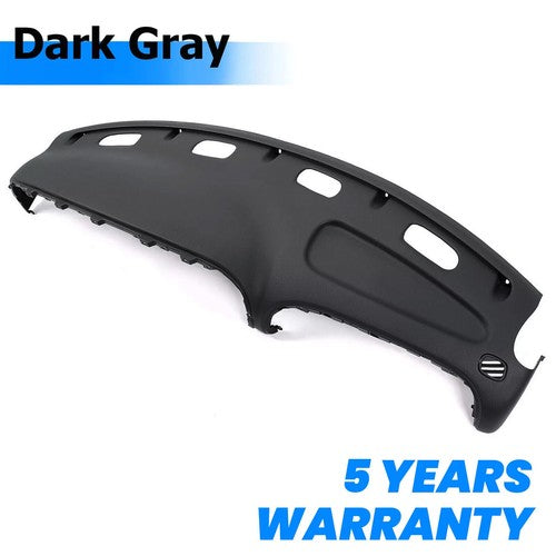 Solid Spare For 1998-01 02 Dodge Ram 1500 2500 3500 Dark Gray Instrument Dash Pad Top Cover