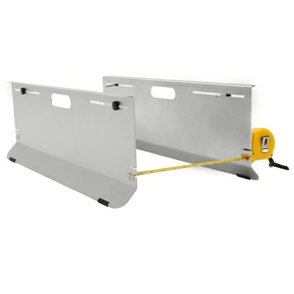 Solid Spare Wheel Alignment Tool Toe Plates 2 Tape Measures w/Magnets Camber Caster Toe