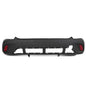 Solid Spare Rear Bumper Cover Fit For 2022-2025 Toyota Corolla Cross L LE w/o Sensors Holes