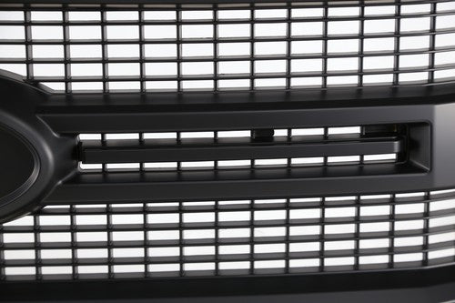 For Ford F-150 Platinum 2015-2017 Front Upper Grille W/ Camera Hole Matte Black