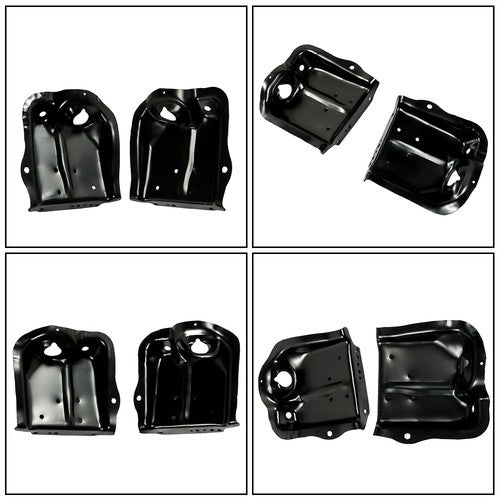 Solid Spare Front Coil Spring Tower Shock Mount Right & Left Set For Ford F-150 Pickup 80-96