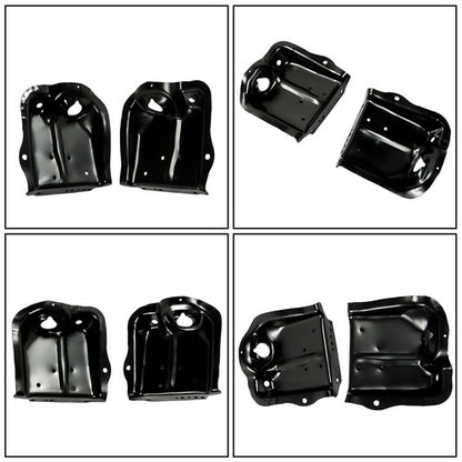 Solid Spare Front Coil Spring Tower Shock Mount Right & Left Set For Ford F-150 Pickup 80-96