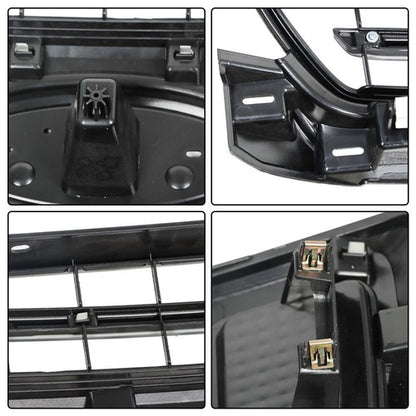 Solid Spare JL3Z-8200-FCPTM Hood Grille Bumper Upper Gray Set For Ford F-150 2018-2020 New