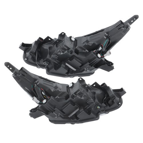 Solid Spare Clear Lens New For Nissan Versa S SR SV 2020-2021 Pair Headlight Replacement LED