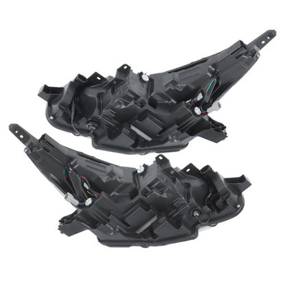 Solid Spare Clear Lens New For Nissan Versa S SR SV 2020-2021 Pair Headlight Replacement LED