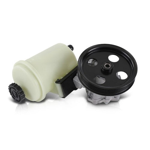 Solid Spare Power Steering Pump w/ Pulley & Reservoir Fit For 2009-2010 Dodge Ram 1500