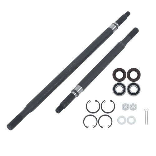 Solid Spare 20377G11 Rear Axle Shaft 20377G12 24 Spline 1994-2013 For EZGO TXT Golf Cart