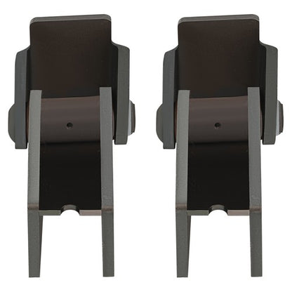 Solid Spare 2PCS Weld On Steel Dump For Truck Trailer Hinges Work On Any 2" Rectangular Tube