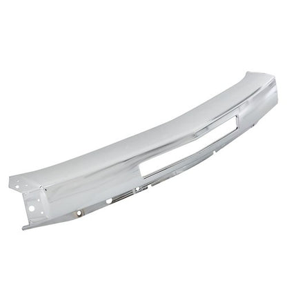 Solid Spare Front Bumper Impact Face Bar Chrome Steel For Chevy Silverado 1500 2007-2013