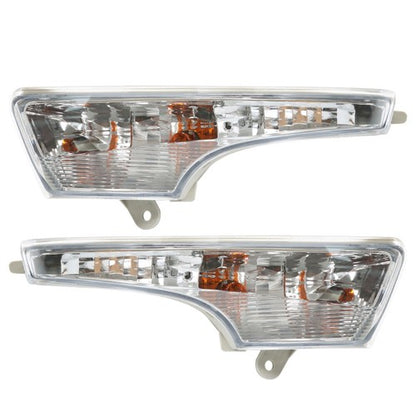 Solid Spare Lens Clear Turn Signal Light Assy For Nissan Altima 2013 2014-2016 LH&RH Pair