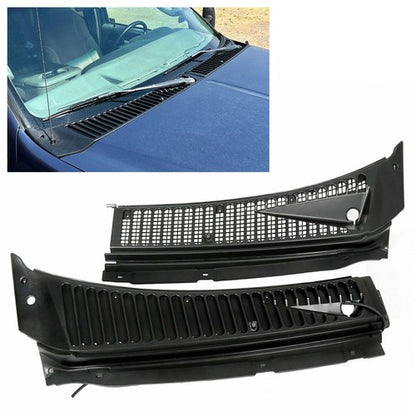 Solid Spare For Ford 99-07 F250 F350 Windshield Wiper Vent Cowl Screen Cover Grille Panel