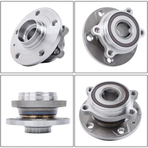 Solid Spare 4pcs For Volkswagen Passat Jetta Tiguan Audi TT Front Rear Wheel Bearing Hub FWD