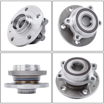 Solid Spare 4pcs For Volkswagen Passat Jetta Tiguan Audi TT Front Rear Wheel Bearing Hub FWD