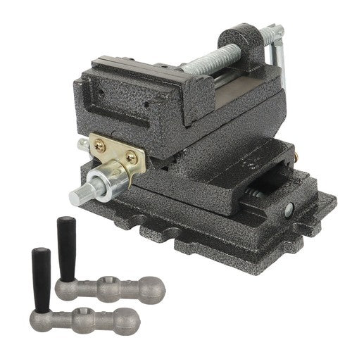 Solid Spare For Cross Slide Vise Drill Press Heavy Duty Metal Milling 2 Way Clamp Machine US
