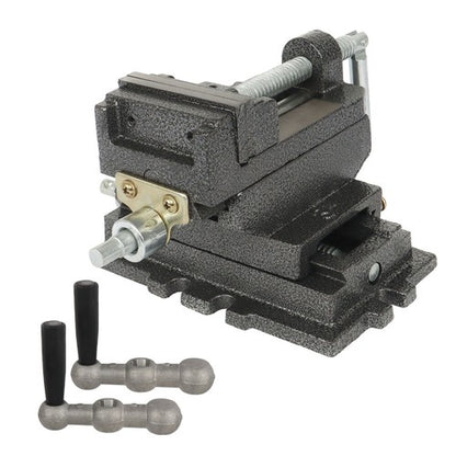 Solid Spare For Cross Slide Vise Drill Press Heavy Duty Metal Milling 2 Way Clamp Machine US