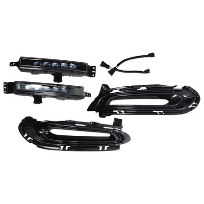 FIT 2016 2017 2018 Honda HR-V HRV Front LED Conversion DRL Fog lights Lamps Pair